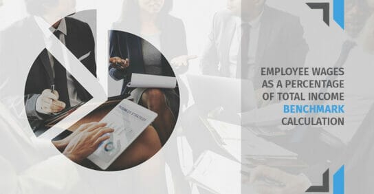 Employee Wages as a Percentage of Total Income Benchmark Calculation