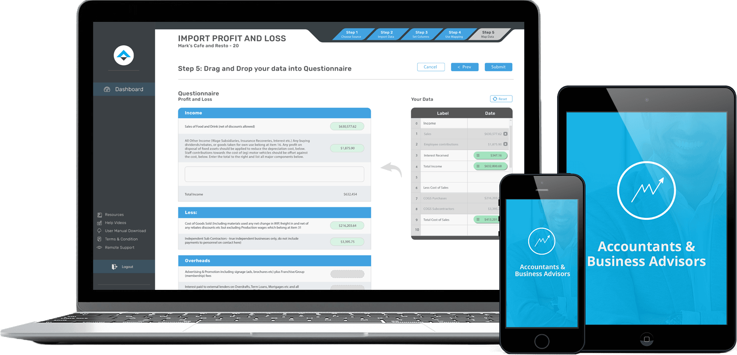 Business Benchmarking Tool For Accountants & Advisors